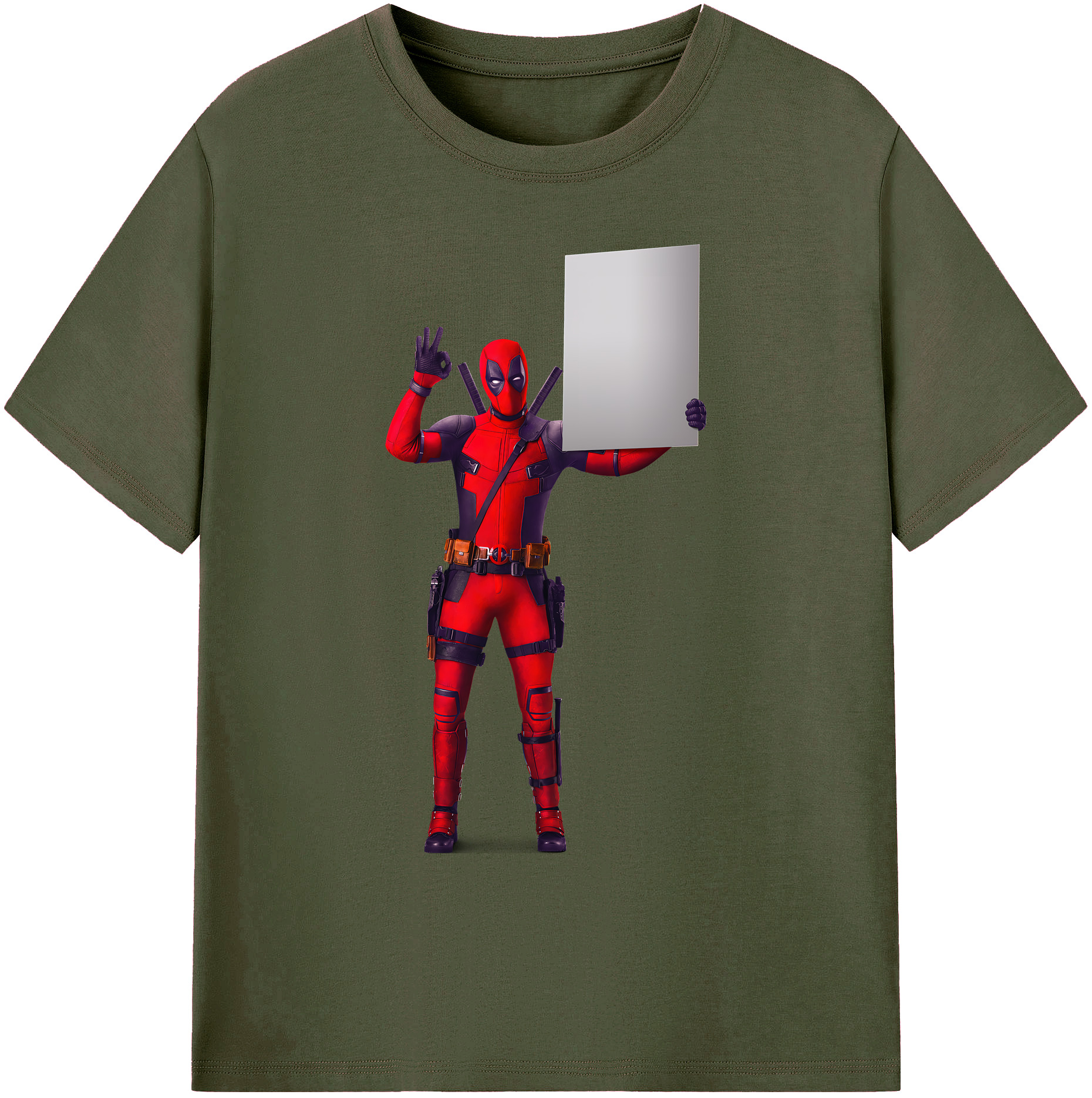 （画像用） Deadpool デッドプール 綿100％ メンズ半袖Tシャツ｜肌触りやわらか＆通気性